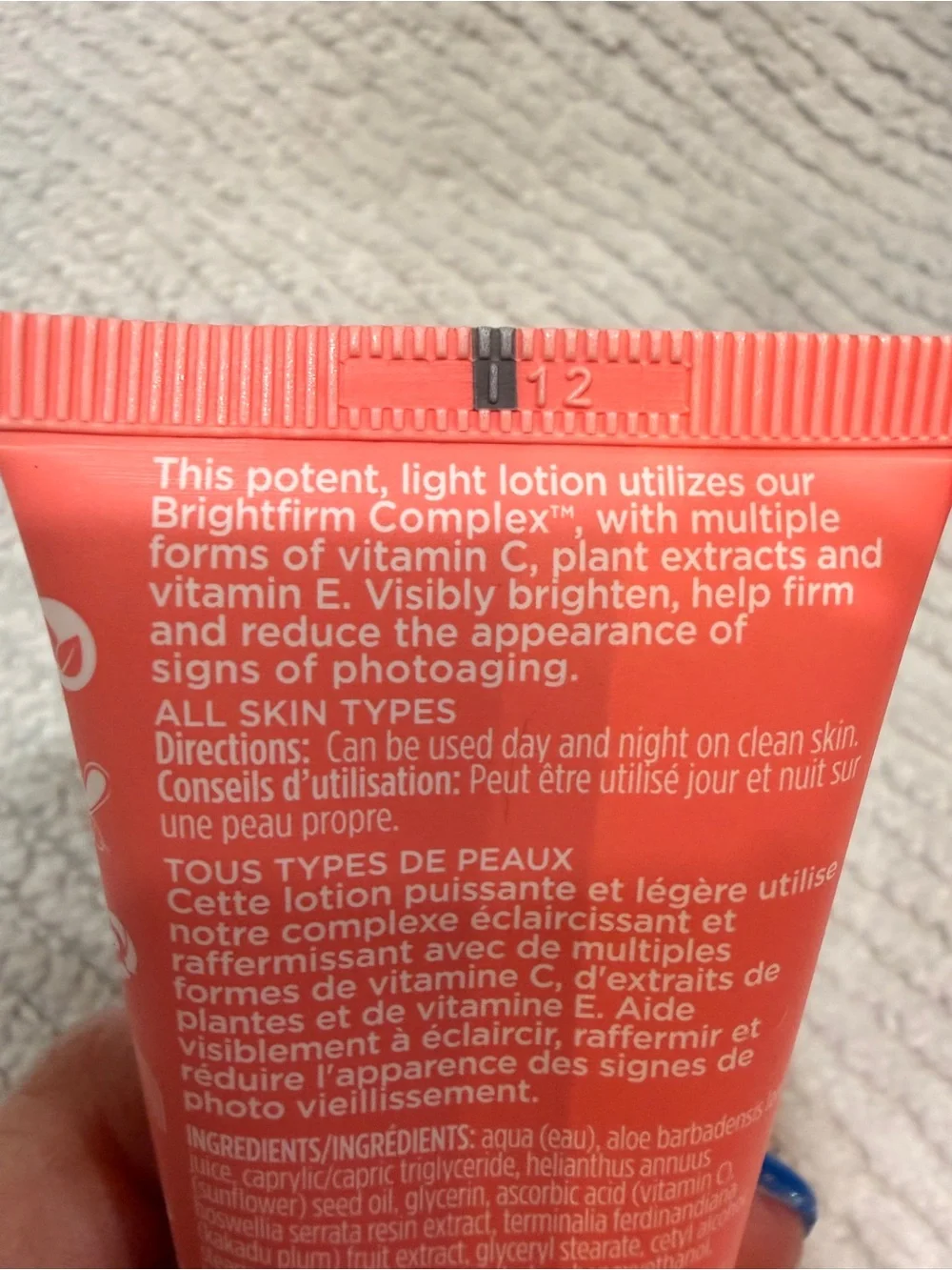 PACIFICA Glow Baby Vitaglow Face Lotion with Vitamin C and E NEW